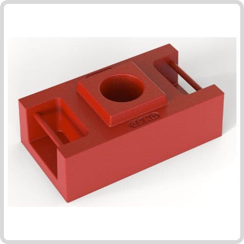 Contrepoids échafaudage 25 kg 300x170x115mm