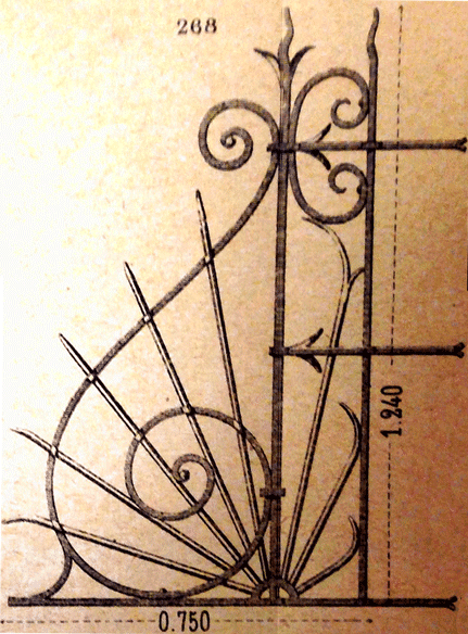 Grille de séparation en fonte Loiselet- 3ème modèle