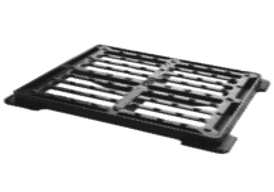 Grille plate carrée - GPC 350
