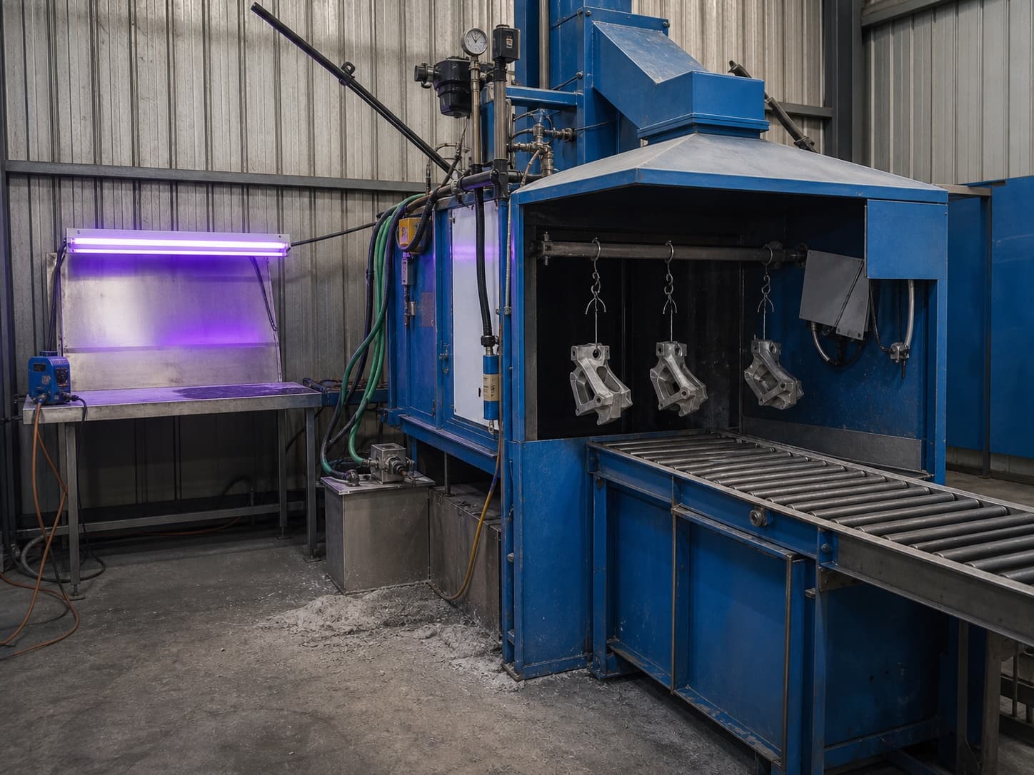 Ressuage fluorescent