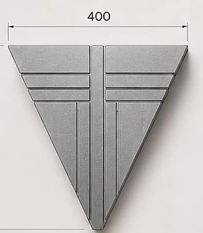 Pyramide aluminium - Thumbnail 2