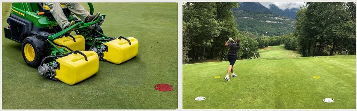 Repère de golf - Vue 2