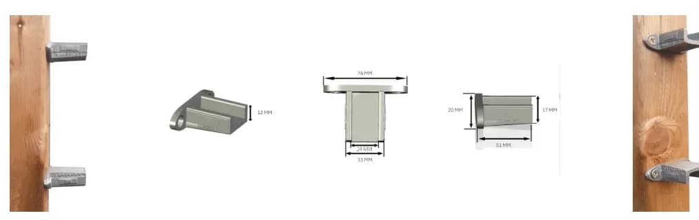 Pattes à visser - Image 1