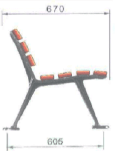 Pied de banc parisien