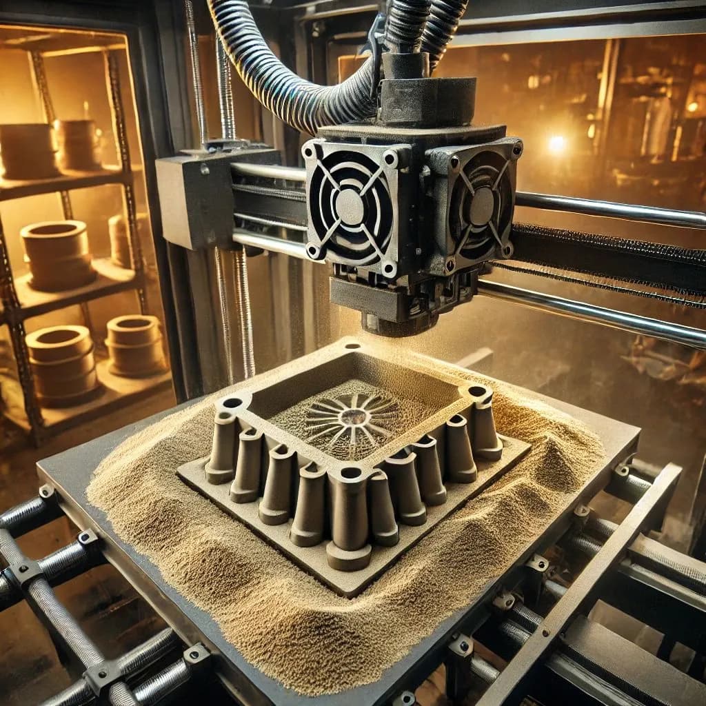 Fonderie 3D Loiselet – impression additive du sable et prototypage