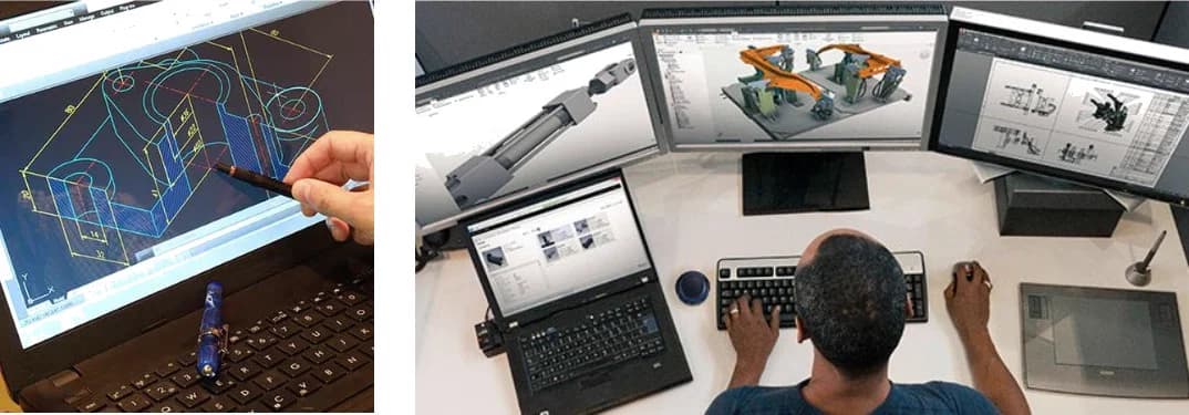 Photo Du premier trait à l’image de synthèse