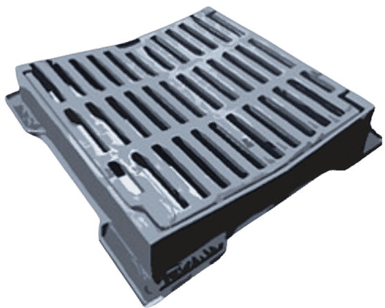 Grilles plates et concaves
