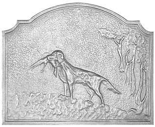 plaque cheminee decoree 70-79 cm loiselet - SP018A