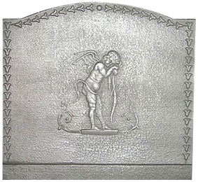 plaque cheminee decoree 70-79 cm loiselet - SP049C