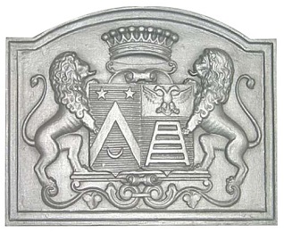 plaque cheminee decoree 70-79 cm loiselet - RP0456