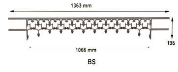 BARRE D'APPUI DE FENETRE GARDE CORPS BALUSTRADE LOISELET - BA