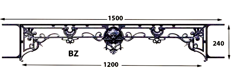 BARRE D'APPUI DE FENETRE GARDE CORPS BALUSTRADE LOISELET - BA